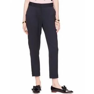 KATE SPADE Live Colorfully Black Cropped Pants